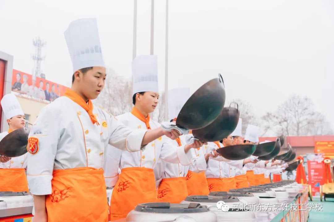 在河北新东方人眼中，学烹饪是这样的......